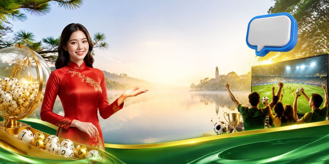 Cảnh thư giãn tại Đà Lạt với màn hình hiển thị ưu đãi hoàn tiền trực tuyến