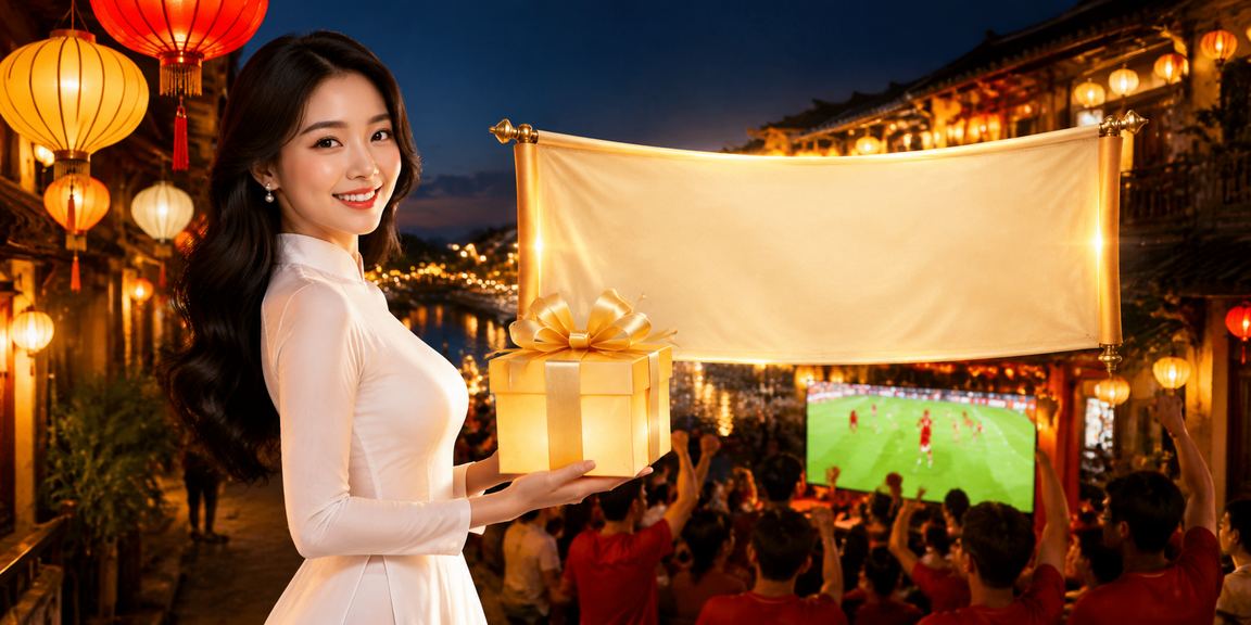 Người chơi casino trực tuyến tại Hội An mặc áo dài truyền thống