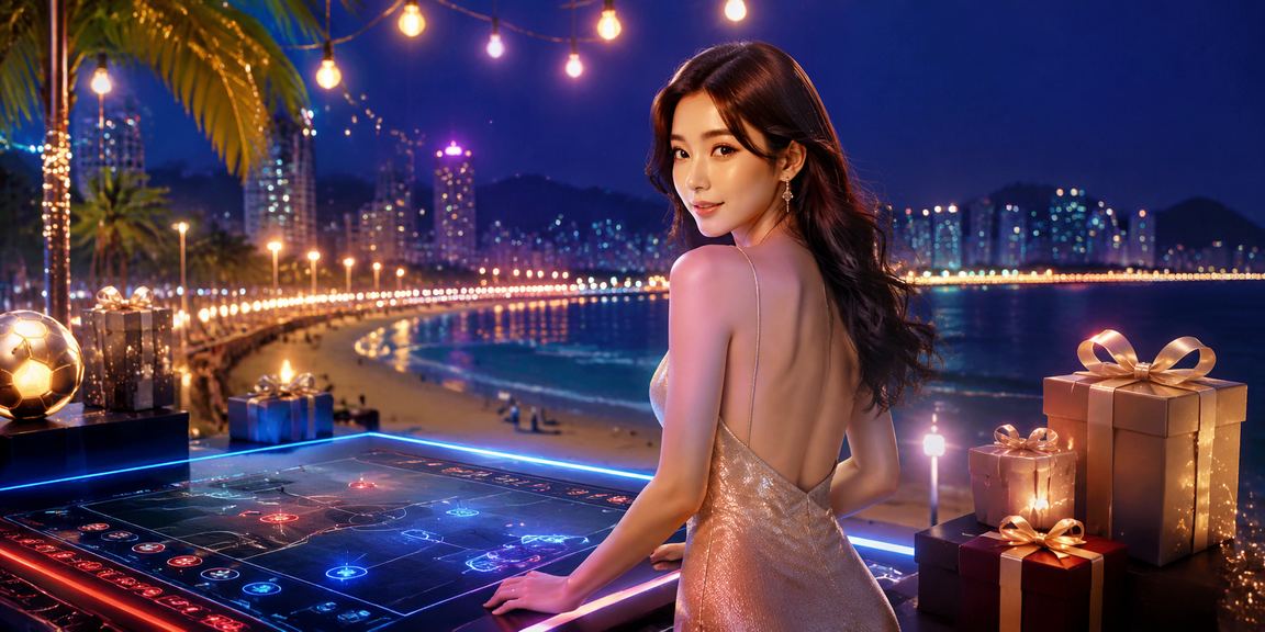 Thanh niên Nha Trang đặt cược esports trên điện thoại tại bãi biển buổi chiều